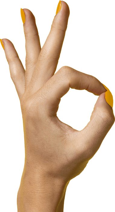 OK hand gesture
