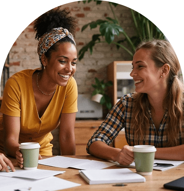 Occupational therapists collaborating